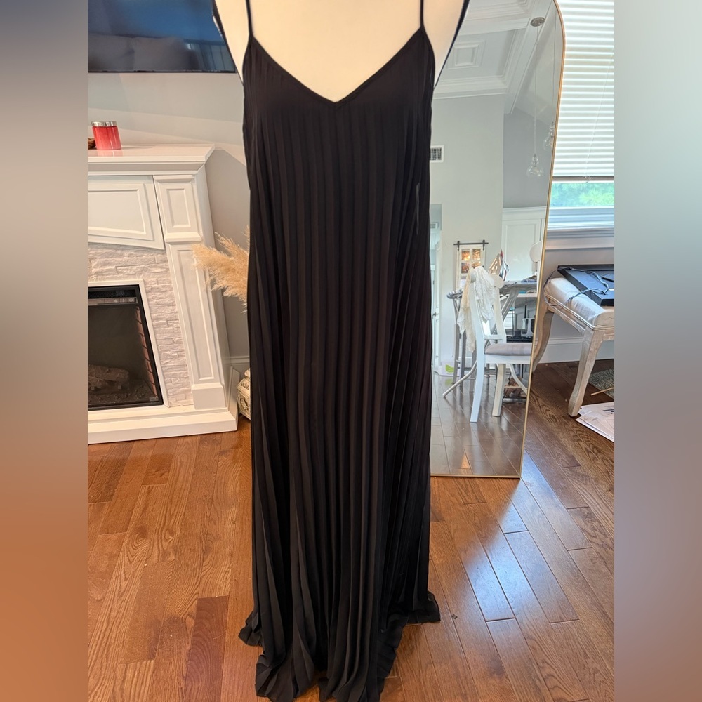B Darlin Black Pleated Dress